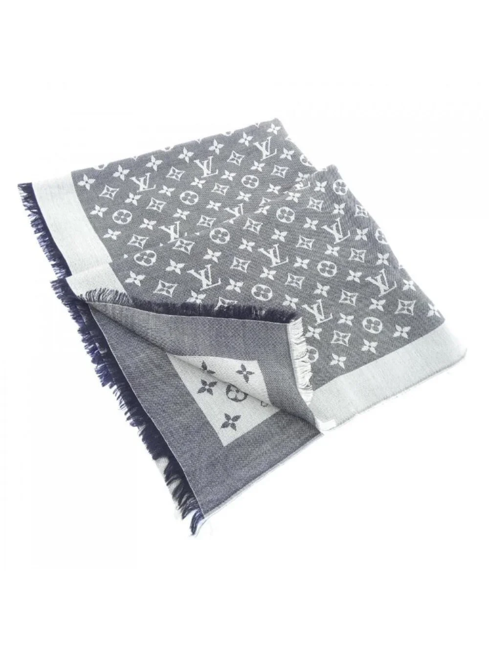 Louis Vuitton Monogram Denim Stole Scarf